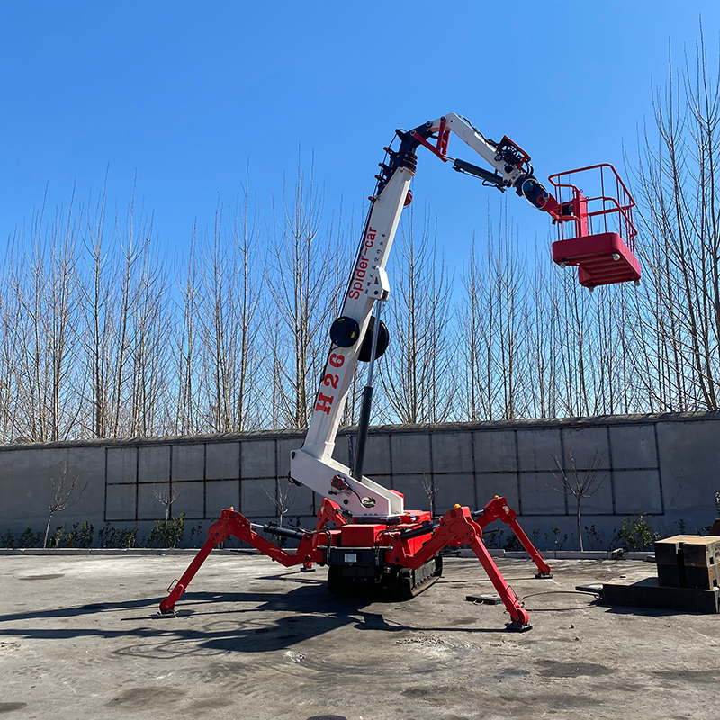 25米蜘蛛式履帶高空作業車